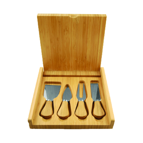 Bamboo Cheese Set